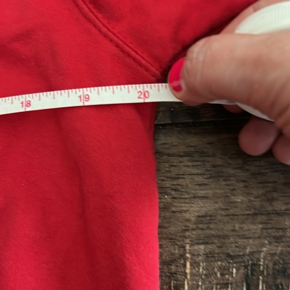 Top Stitch Medium Festive Red Snowman Sweatshirt - Picture 5 of 6